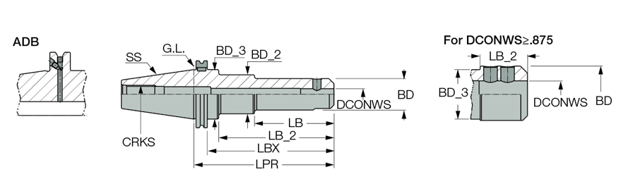 CAT50 EM 1/4X4.500