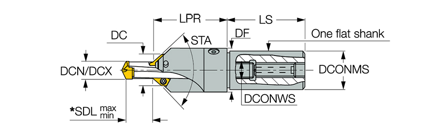 CHAMRING 0551-W1.25-09