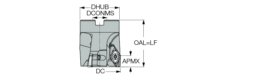 HSM90S FAL-D2.5-3-1.0-14