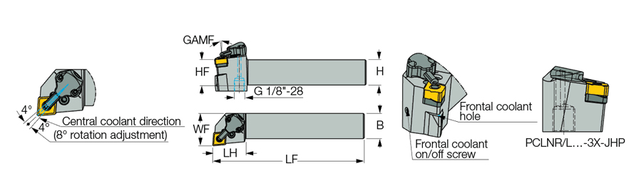 PCLNL 12-3X-JHP