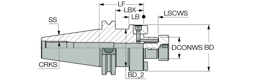 CAT50 FC SEM 1-1/2X2.500C