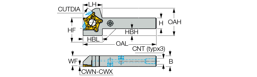 PCHR 25.4-D40-3-JHP