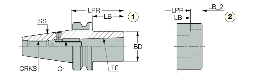 BT40 MT3 DRW