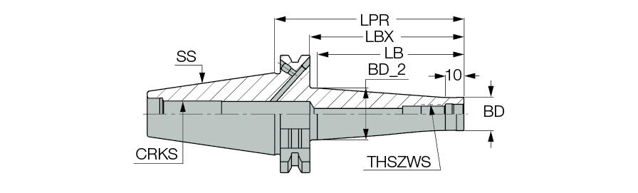 DIN69871 50 ODP16X228