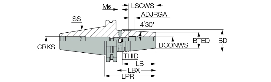 DIN69871 50 SRKIN 14X 80