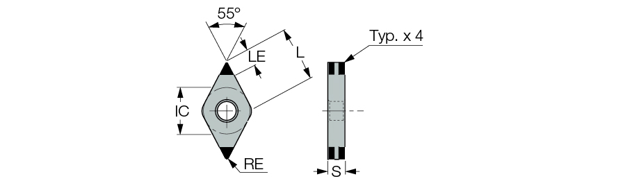 DNGA 150408T-MC IB55