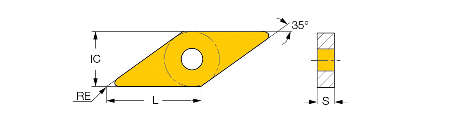 VNMG 160408-F3P IC830