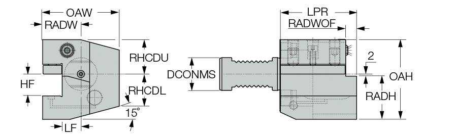VDI30 C2C3A-302070-JHPMC