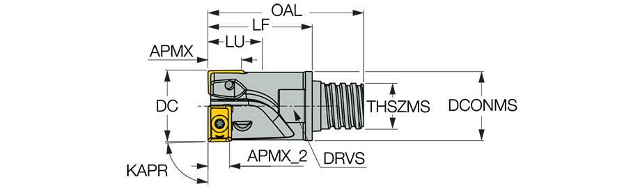 MDR D16/.63-2-MMT10-07JHP